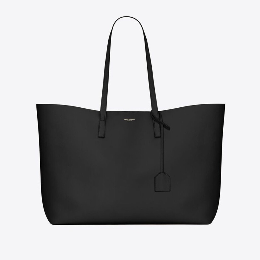 Yves Saint Laurent black tote East/ West